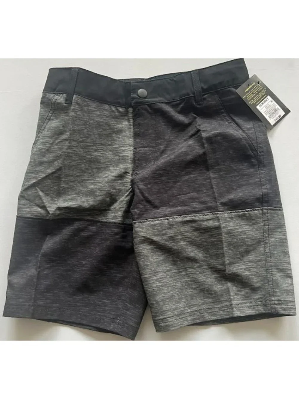 Art Class Boys' Pieced Hybrid Swim Shorts Black 10 Husky - Picture 2 of 3